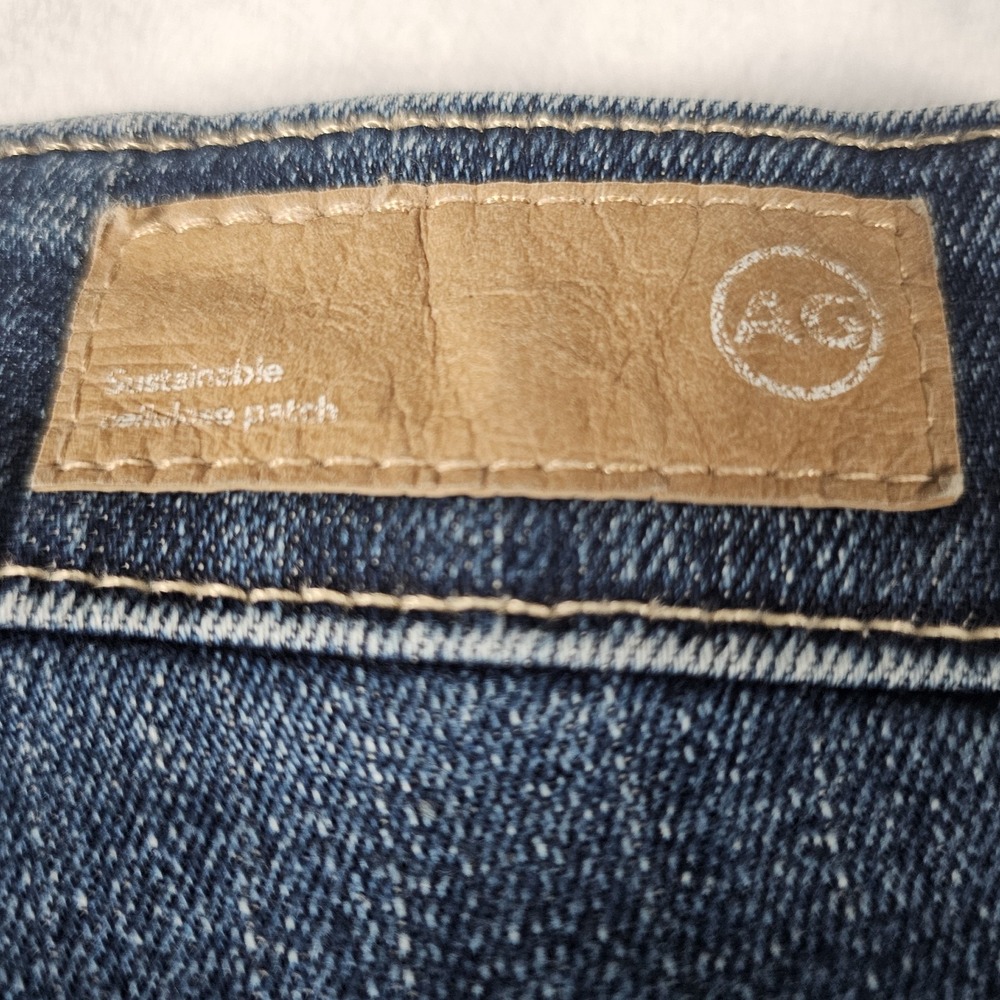 Adriano Goldschmied Farrah Ankle Skinny Jeans Womens Size 31R Mid Rise Dark Wash - Picture 12 of 14